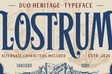 Lostrum Font