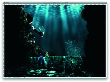 photoshop underwater tutorial2