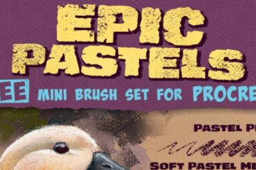 procreate pastel brush