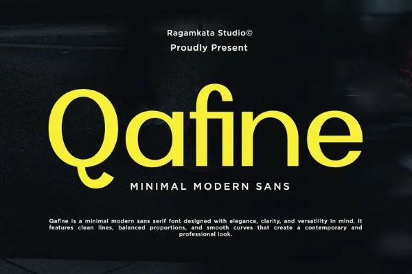 Qafine Font