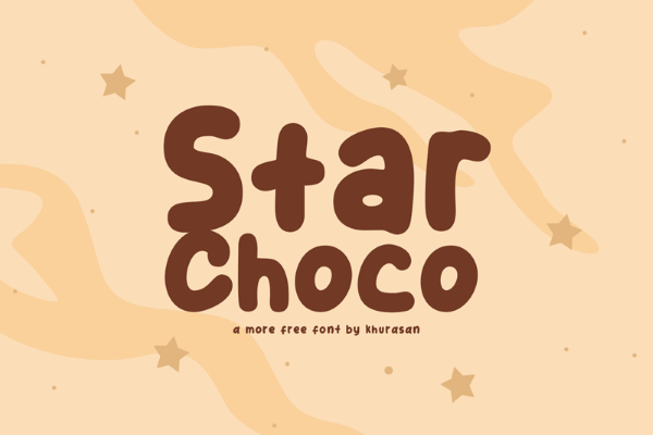 Star Choco font
