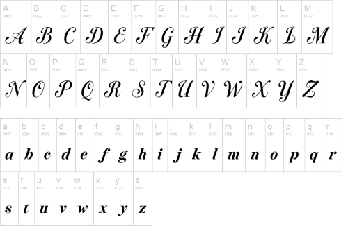 Swirly Canalope font